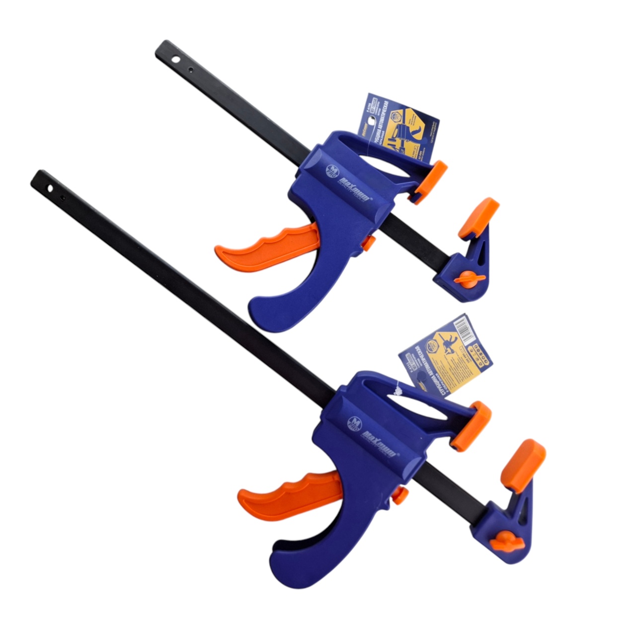 струбцина автоматическая 300×60 мм, 12",f-образная, с фиксатором и кнопкой сброса,"maximum"mx 06065 оптом