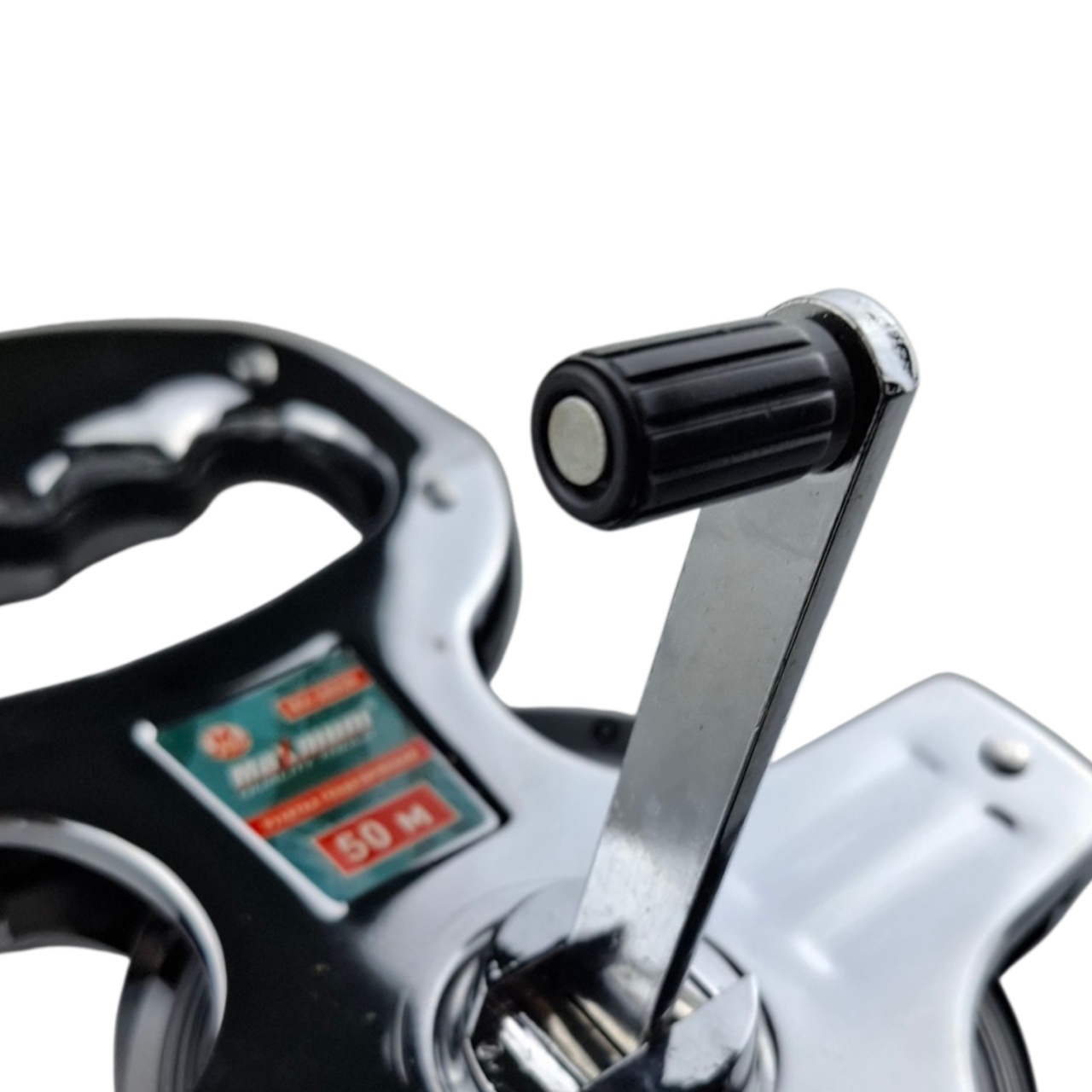 рулетка измерительная геодезическая в железном корпусе 50 м, "maximum" mx 18938 оптом